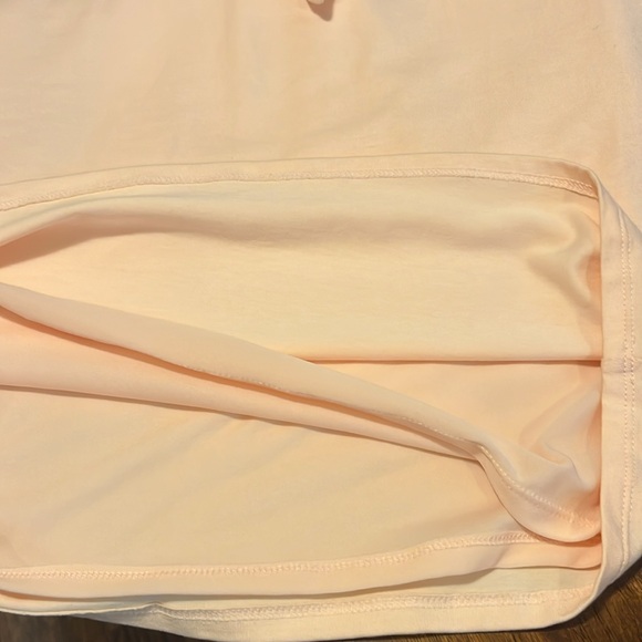 NWT EXPRESS Light Pink Tie Front T-Shirt Dress Size Medium - Picture 6 of 7